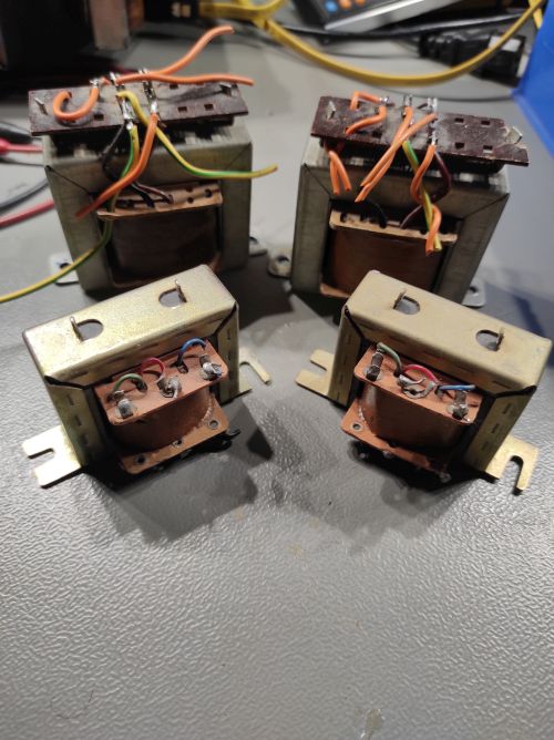 2 Sets of identical Output Transformers